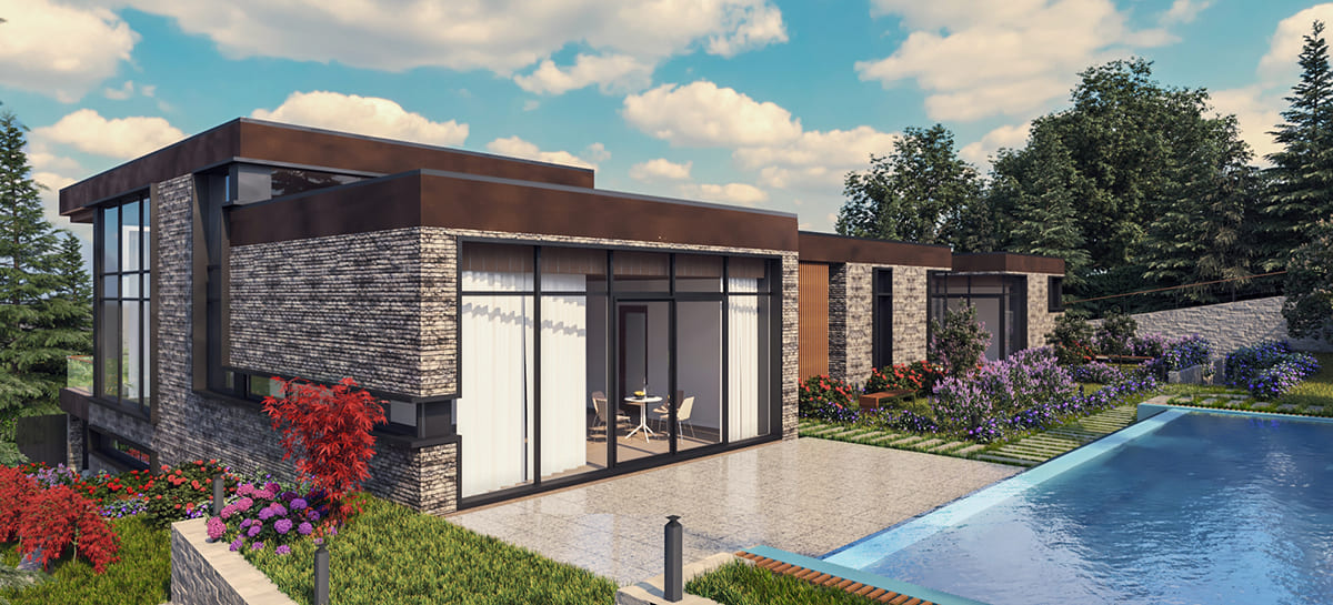 Private villa (770 sqm)
